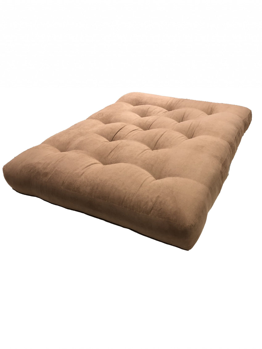 8' Khaki Double Poly Full Futon Mattress