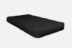 6' Black Single Foam Futon Full Mattress