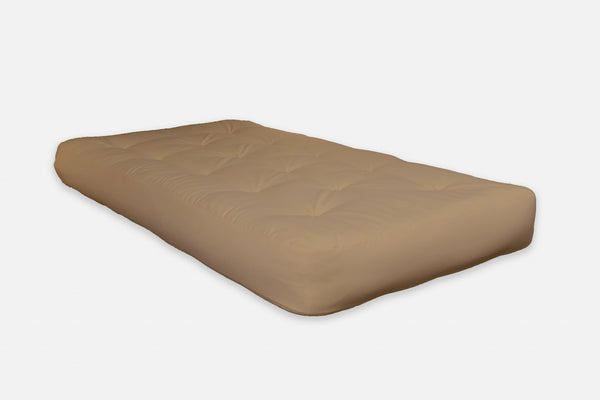 8' Khaki Double Poly Twin Futon Mattress