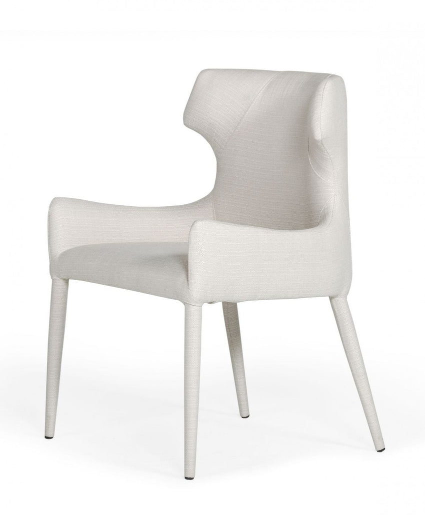 Beige Wrapped Dining Chair