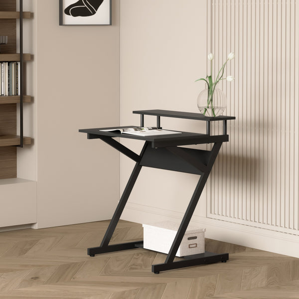 Black Modern Wooden Writing Desk